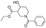 ethyl 1-benzoyl-4-hydroxy-piperidine-3-carboxylate CAS#: 5435-00-7
