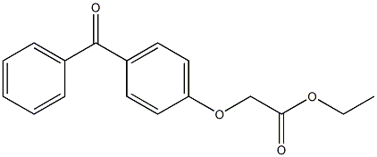 ethyl 2-(4-benzoylphenoxy)acetate CAS#: 51848-56-7