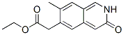 ethyl 2-(7-methyl-3-oxo-2H-isoquinolin-6-yl)acetate CAS#: 55329-69-6