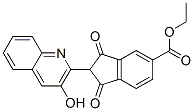 ethyl 2,3-dihydro-2-(3-hydroxy-2-quinolyl)-1,3-dioxo-1H-indene-5-carboxylate CAS#: 57258-90-9