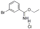 ethyl 3-bromobenzenecarboximidoate hydrochloride CAS#: 57508-63-1