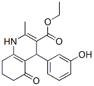 ethyl 4-(3-hydroxyphenyl)-2-methyl-5-oxo-4,6,7,8-tetrahydro-1H-quinoline-3-carboxylate CAS#: 5405-37-8