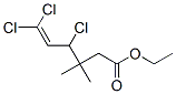 ethyl 4,6,6-trichloro-3,3-dimethyl-hex-5-enoate CAS#: 59897-92-6