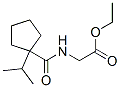 ethyl N-(1-isopropylcyclopentanecarbonyl)glycinate CAS#: 56471-18-2