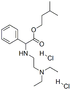 isopentyl alpha-(2-diethylaminoethylamino)phenylacetate dihydrochloride CAS#: 5892-41-1