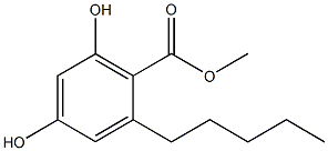 methyl 2,4-dihydroxy-6-pentylbenzoate CAS#: 58016-28-7