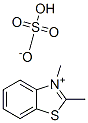 methyl 3-methylbenzothiazolium sulphate CAS#: 5284-73-1