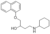 naphthoxybutanolcyclohexylamine CAS#: 57281-35-3