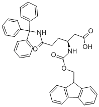 (s)-3-(fmoc-amino)-n-trityl-adipic acid 6-amide CAS#: 401915-55-7
