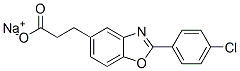 sodium 2-(4-chlorophenyl)benzoxazole-5-propionate CAS#: 51234-86-7