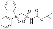 tert-Butyl ((diphenylphosphoryl)-methyl)sulfonylcarbamate CAS#: 410529-86-1
