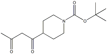 tert-butyl 4-(3-oxobutanoyl)piperidine-1-carboxylate CAS#: 419571-68-9