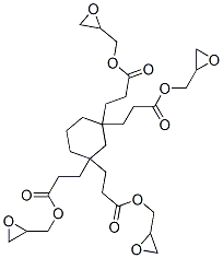 tetrakis(2,3-epoxypropyl) cyclohexane-1,1,3,3-tetrapropionate CAS#: 51334-03-3