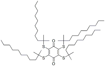 tetrakis(tert-dodecylthio)-p-benzoquinone CAS#: 52341-37-4