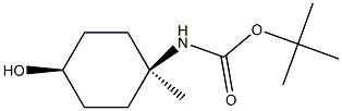 trans-4-(Boc-aMino)-4-Methylcyclohexanol CAS#: 412293-61-9