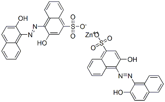 zinc 2,2'-dihydroxy-1,1'-azonaphthalene-4-sulphonate CAS#: 5410-93-5