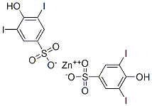 zinc bis(4-hydroxy-3,5-diiodobenzenesulphonate) CAS#: 547-41-1
