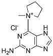 1-(2-AMINO-7H-PURIN-6-YL)-1-METHYL-PYRROLIDINIUM CHLORIDE CAS#: 680622-68-8