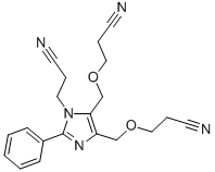 1-(2-CYANOETHYL)-2-PHENYL-4,5-DI-CYANOETHOXYMETHYL IMIDAZOLE CAS#: 65652-67-7