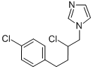 1-(2-Chloro-4-(4-chlorophenyl)butyl)-1H-imidazole CAS#: 67085-12-5