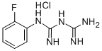 1-(2-FLUOROPHENYL)BIGUANIDE HYDROCHLORIDE CAS#: 66088-51-5