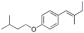 1-(2-Methyl-1-butenyl)-4-(3-methylbutoxy)benzene CAS#: 68921-99-3