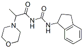 1-(2-Morpholinopropionyl)-3-(indan-1-yl)urea CAS#: 6520-76-9
