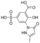 1-(2-hydroxy-3-carboxy-5-sulfophenyl)-3-methyl-5-pyrazolone CAS#: 6201-74-7
