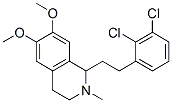 1-(2,3-Dichlorophenethyl)-6,7-dimethoxy-2-methyl-1,2,3,4-tetrahydroisoquinoline CAS#: 63937-49-5