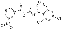 1-(2',4',6'-Trichlorophenyl)-3-(3-nitrobenzamido)-5-pyrazolone CAS#: 63134-25-8