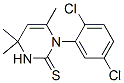 1-(2,5-Dichlorophenyl)-3,4-dihydro-4,4,6-trimethyl-2(1H)-pyrimidinethione CAS#: 63704-45-0
