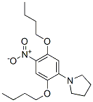 1-(2,5-dibutoxy-4-nitrophenyl)pyrrolidine CAS#: 67828-50-6