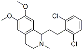 1-(2,6-Dichlorophenethyl)-6,7-dimethoxy-2-methyl-1,2,3,4-tetrahydroisoquinoline CAS#: 63937-50-8