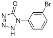 1-(3-BROMOPHENYL)-1,2-DIHYDRO-5H-TETRAZOL-5-ONE CAS#: 530080-48-9