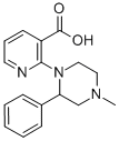 1-(3-Carboxypyrid-2-yl)-2-phenyl-4-methyl-piperazine CAS#: 61338-13-4