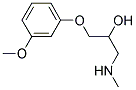 1-(3-METHOXYPHENOXY)-3-(METHYLAMINO)PROPAN-2-OL CAS#: 66766-04-9