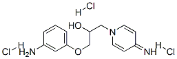 1-(3-aminophenoxy)-3-(4-iminopyridin-1-yl)propan-2-ol trihydrochloride CAS#: 64511-94-0