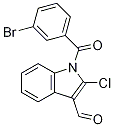 1-(3-broMobenzoyl)-2-chloro-1H-indole-3-carbaldehyde CAS#: 68770-80-9