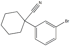 1-(3-broMophenyl)cyclohexanecarbonitrile CAS#: 676138-32-2