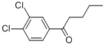 1-(3,4-DICHLORO-PHENYL)-PENTAN-1-ONE CAS#: 68120-72-9