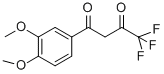 1-(3,4-DIMETHOXYPHENYL)-4,4,4-TRIFLUOROBUTANE-1,3-DIONE CAS#: 63458-98-0