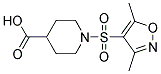 1-(3,5-DIMETHYL-ISOXAZOLE-4-SULFONYL)-PIPERIDINE-4-CARBOXYLIC ACID CAS#: 697258-72-3
