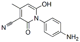 1-(4-Aminophenyl)-1,2-dihydro-6-hydroxy-4-methyl-2-oxo-3-pyridinecarbonitrile CAS#: 68957-36-8