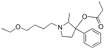 1-(4-Ethoxybutyl)-2-methyl-3-phenylpyrrolidin-3-ol propionate CAS#: 69552-09-6