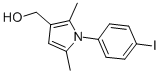 1-(4-IODOPHENYL)-2,5-DIMETHYL-1H-PYRROLE-3-METHANOL CAS#: 674813-23-1