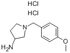 1-(4-METHOXY-BENZYL)-PYRROLIDIN-3-YLAMINE DIHYDROCHLORIDE CAS#: 61695-08-7