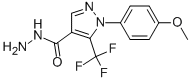 1-(4-Methoxy-phenyl)-5-trifluoromethyl-1H-pyrazole-4-carboxylicacidhydrazide CAS#: 618090-93-0