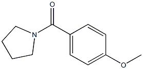 1-(4-Methoxybenzoyl)pyrrolidine, 97% CAS#: 69838-98-8
