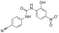 1-(4-cyanophenyl)-3-(2-hydroxy-4-nitrophenyl)urea CAS#: 66037-07-8