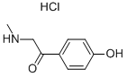 1-(4-hydroxyphenyl)-2-(methylamino)ethan-1-one hydrochloride CAS#: 67828-68-6